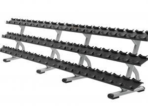 DBR0815 3 Tier 15 Pair Dumbbell Rack (side-by-side)