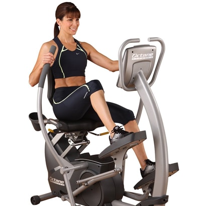 Seated elliptical commercial