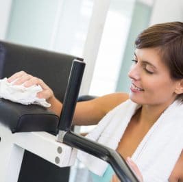 How to Disinfect Your Exercise Equipment