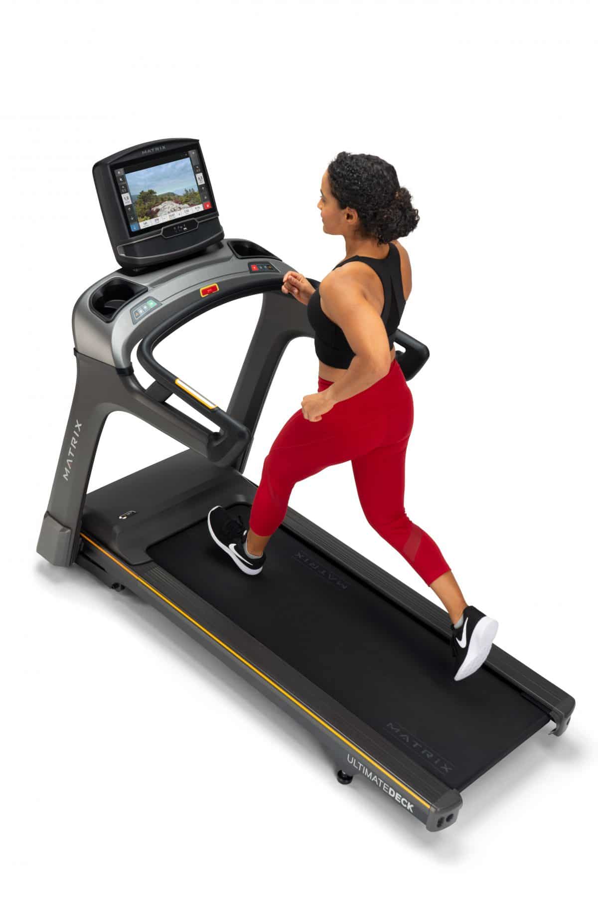 Matrix T30-XIR-02 treadmill female running